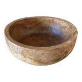 Olive wood salad bowl