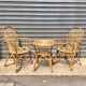 Rattan living room