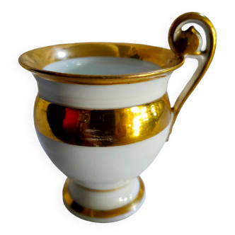 Tasse en porcelaine de Paris Empire vers 1820