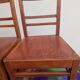 Lot de 3 chaises anciennes estampillé PTT