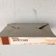 Dish vintage rectangular 35 cm arcopal smoked "gourmet" for oven