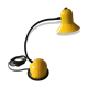 Lampe stilplast années 70