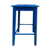 Tabouret de peintre bleu