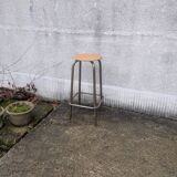 High workshop stool