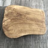 Plateau en bois - 3 pieds