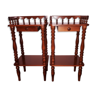 Paire de tables de chevet