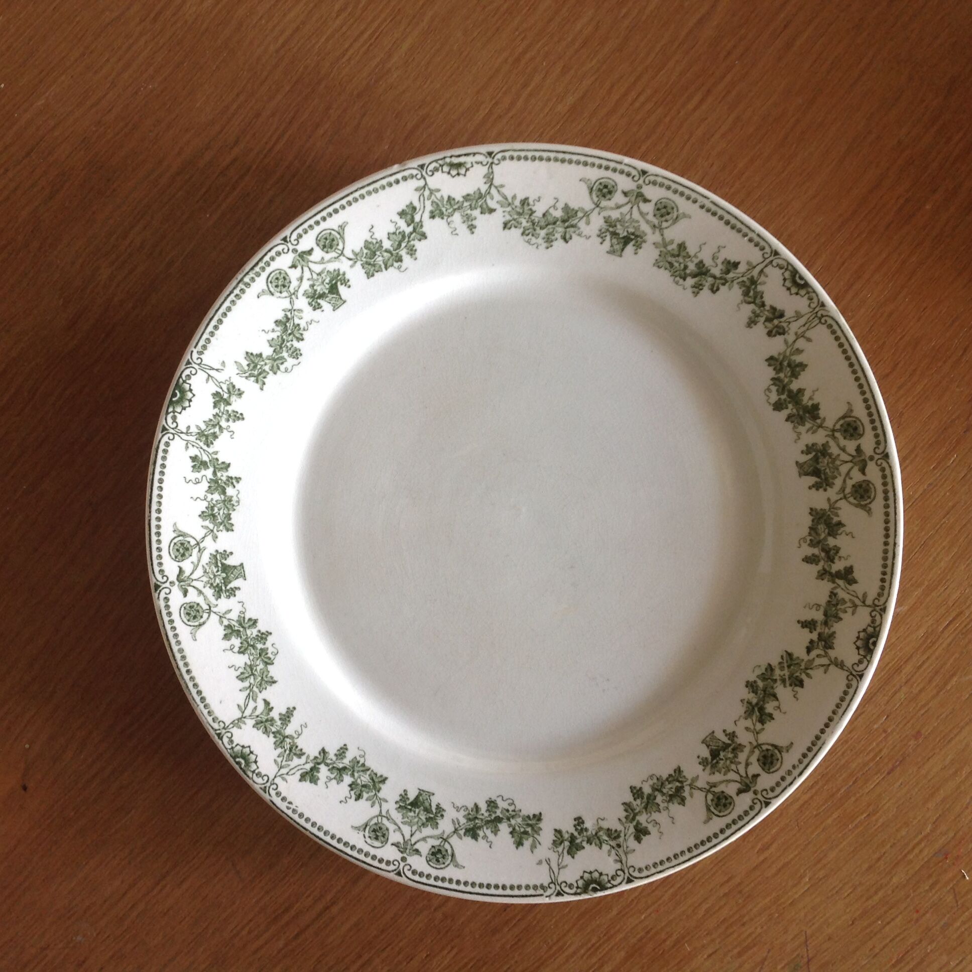 3 flat plates Badonviller champagne