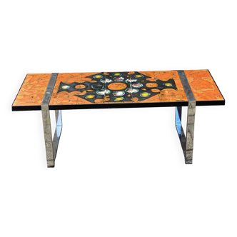 Table basse carrelée J. Belarti