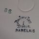 6 Badonviller flat plates France. Rabelais model.