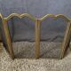 brass fire screen