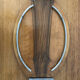 Vintage wood and metal tray for cheeses or decoration