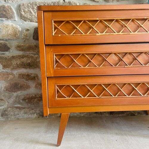 Commode 1960 couleur teck