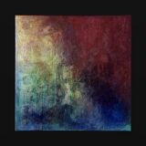 Light in the Dark by Nicole Majer - 100x100 cm