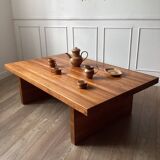 Table basse en bois massif