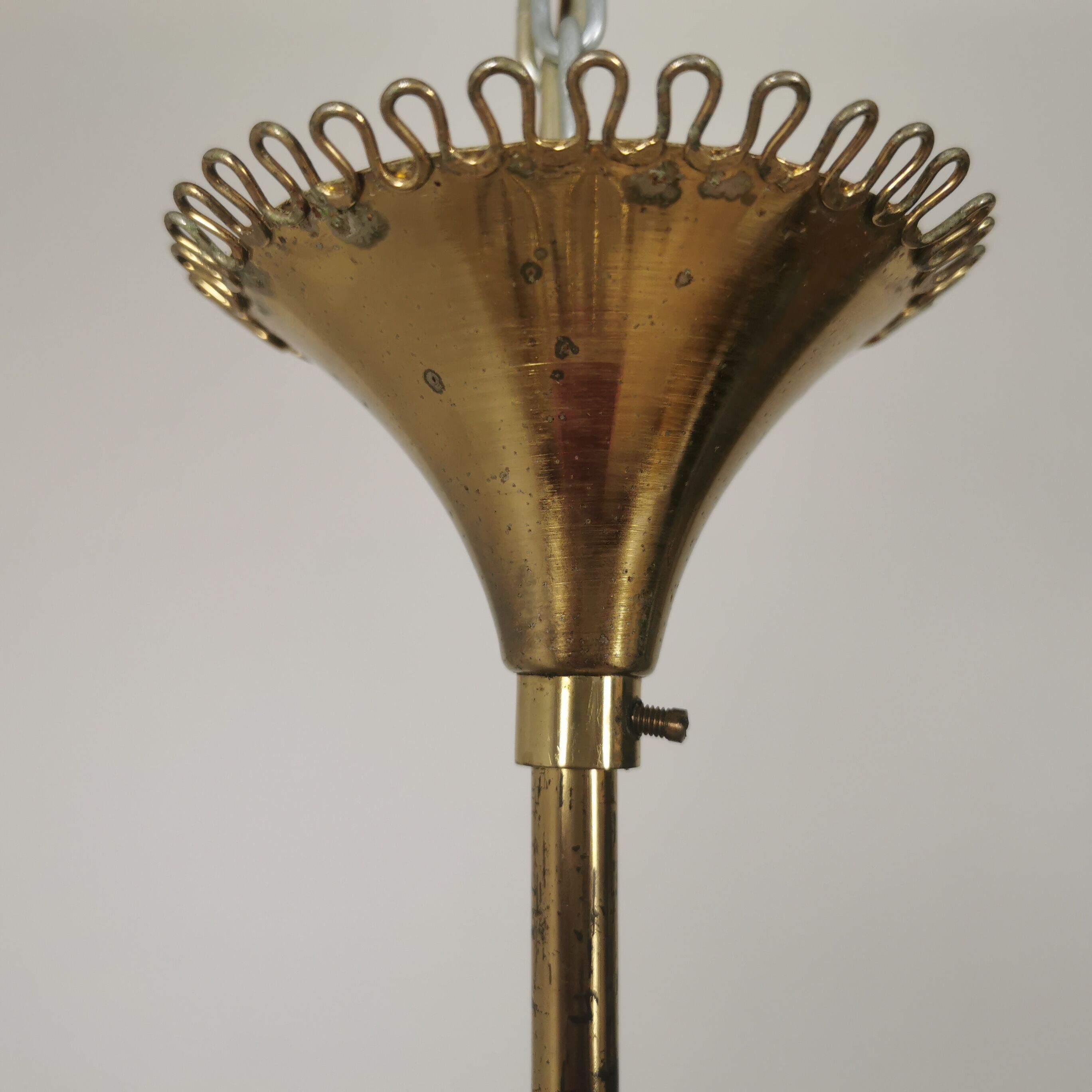 Chandelier with tassels