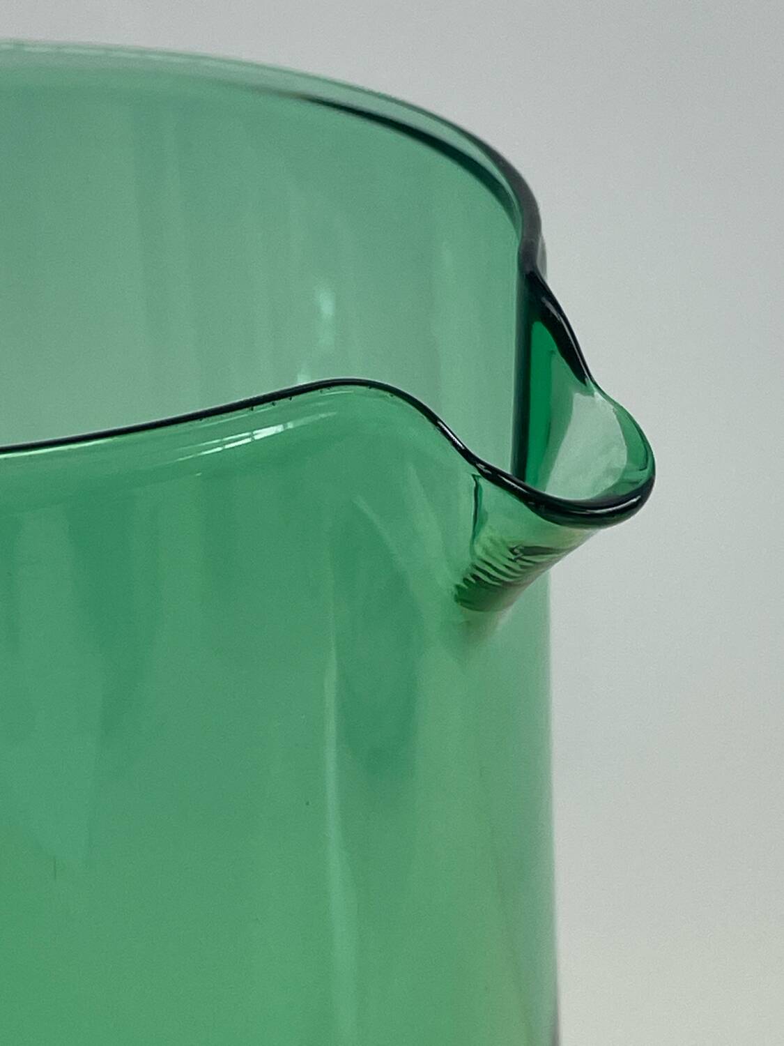 Service for orangeade in green colour, Scandinavian design 1960-70.