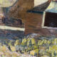 "Lioujas School", Aveyron, oil on canvas signed L Durand 1957