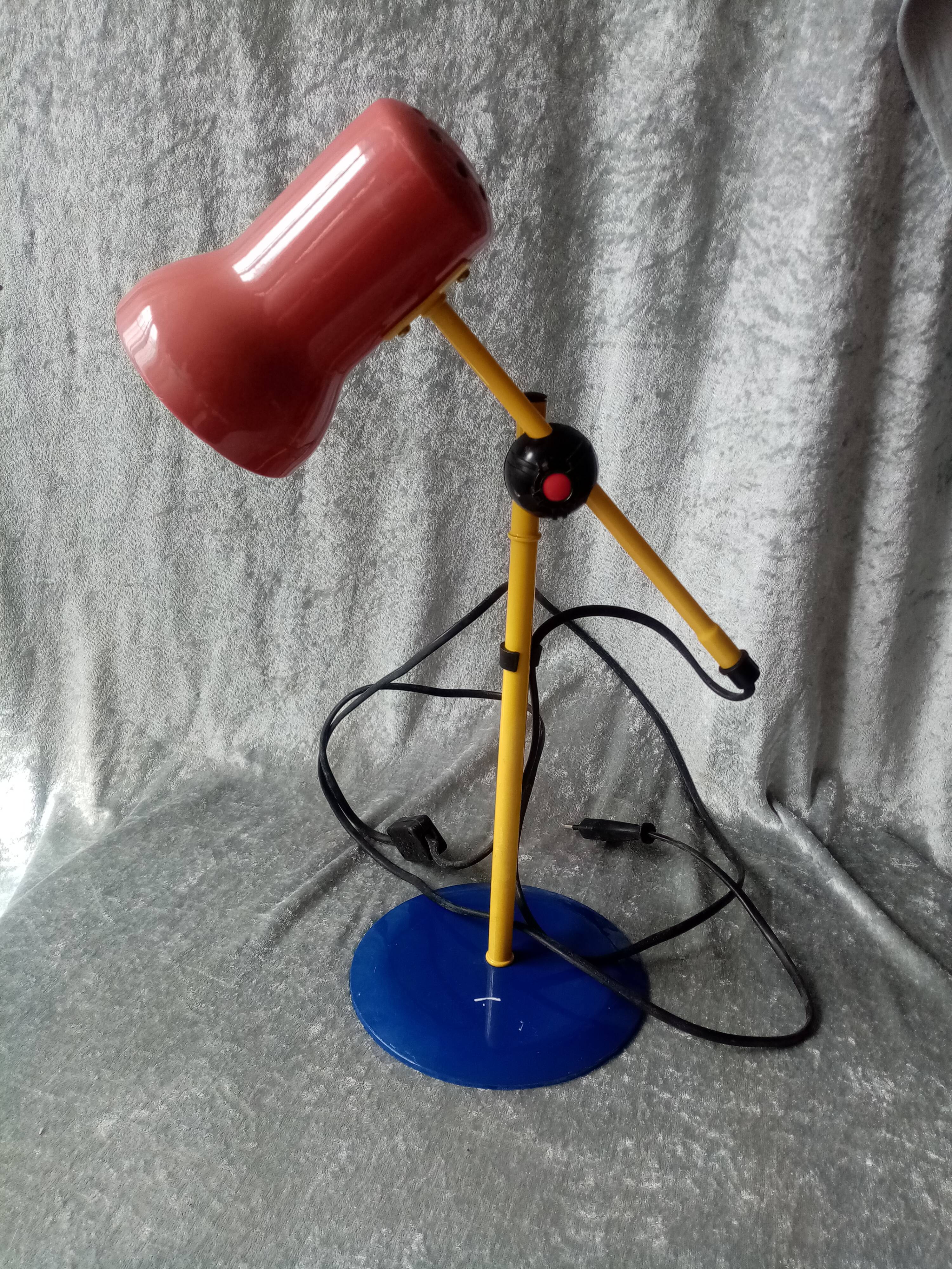 Desk lamp years 80 georges mathias signed