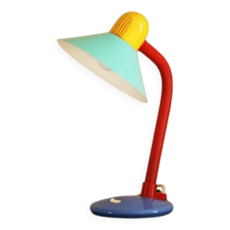 Vintage and colorful Aluminor lamp from the 80s
