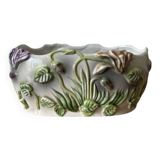 Vintage barbotine planter