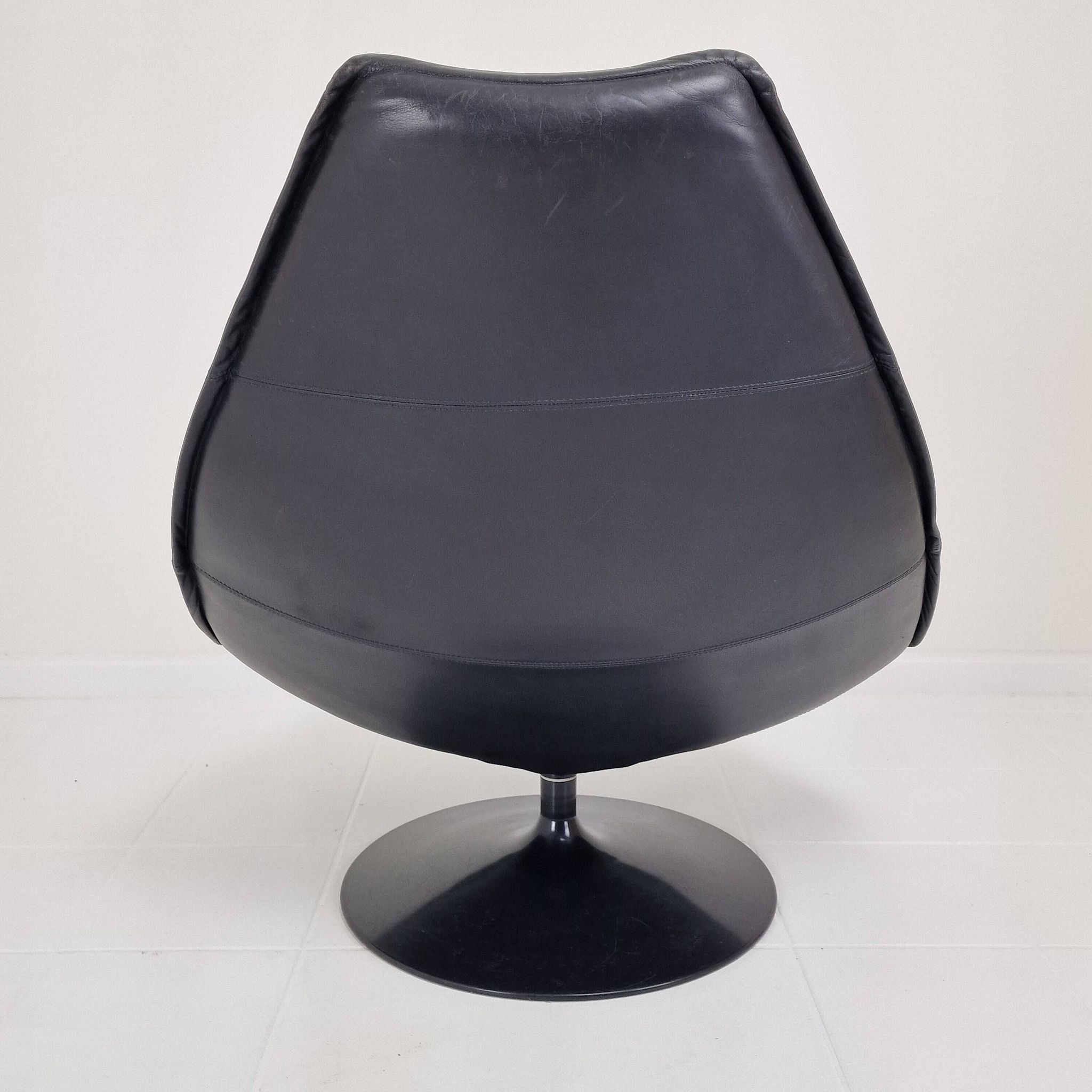 Set of 2 F585 Lounge Chairs by Geoffrey Harcourt for Artifort, 1990's