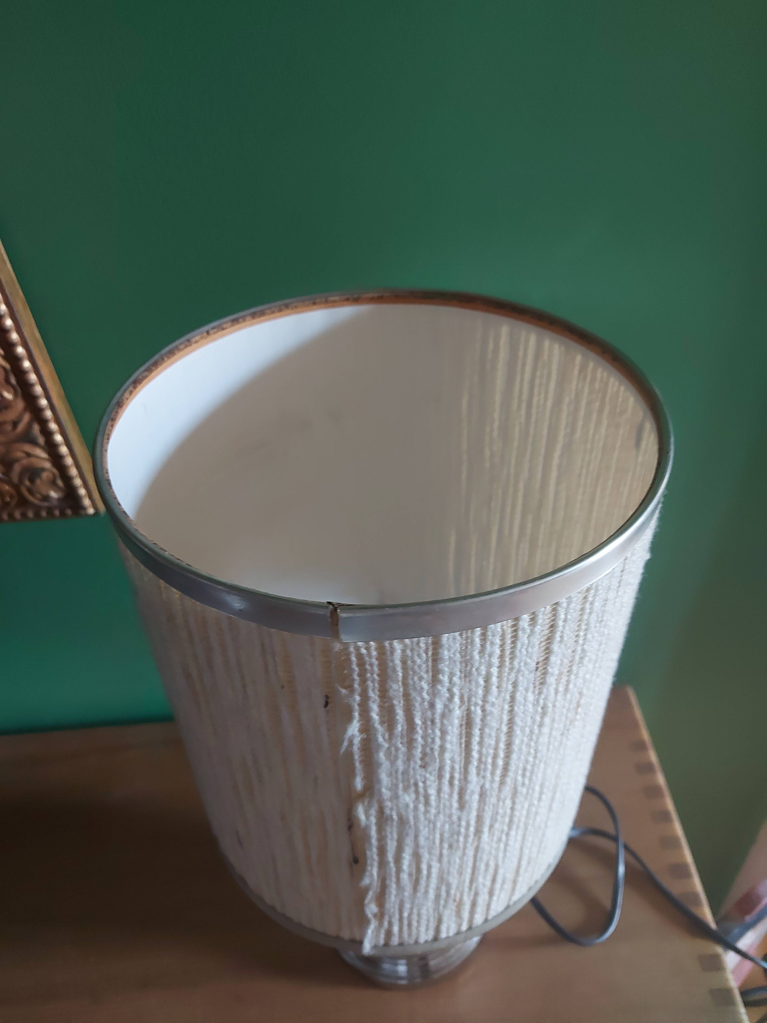 Vintage 70's metal lamp