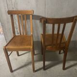 Pair of 1960s bistro chairs