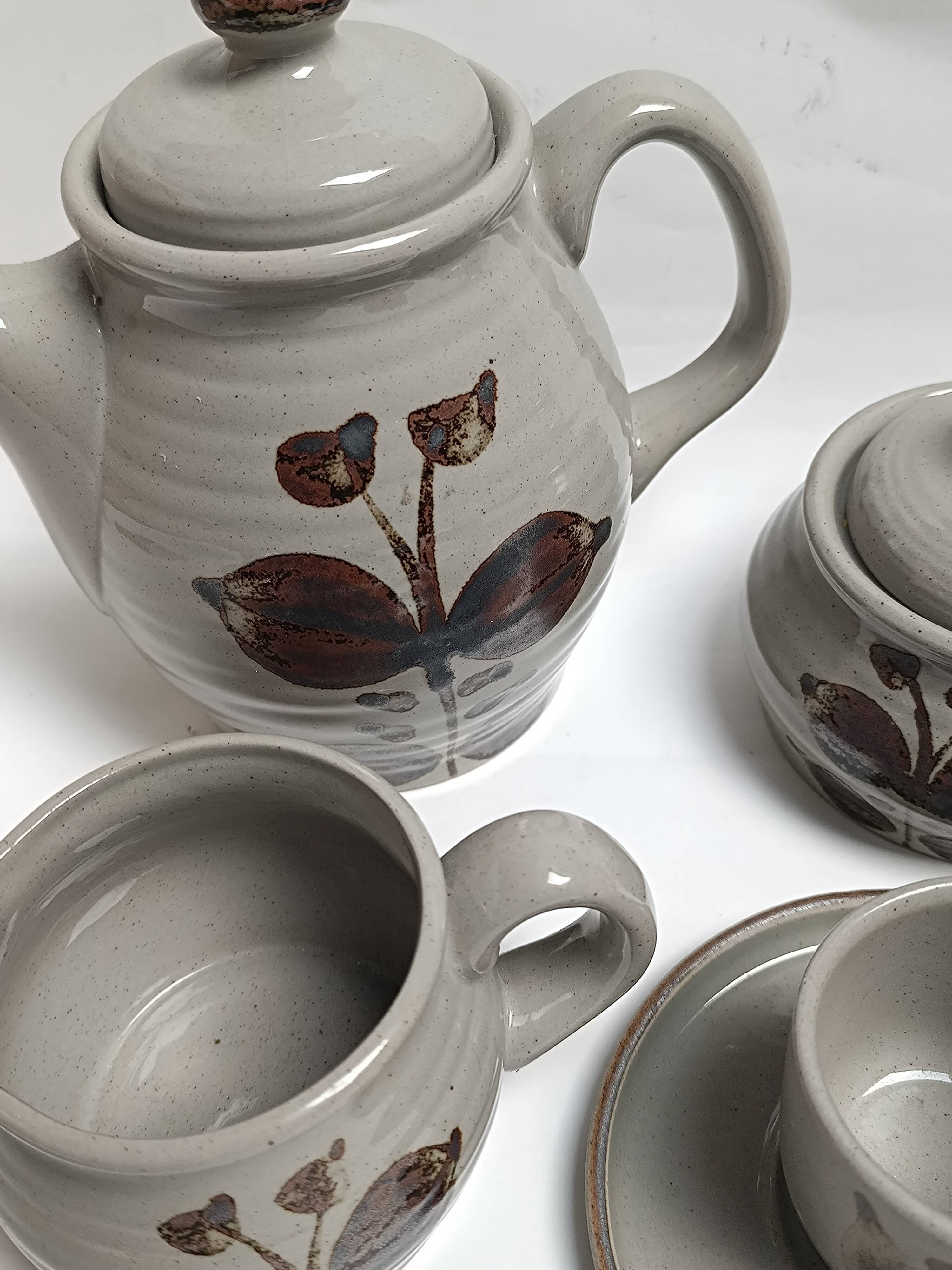 Grès de l'Arnon coffee set