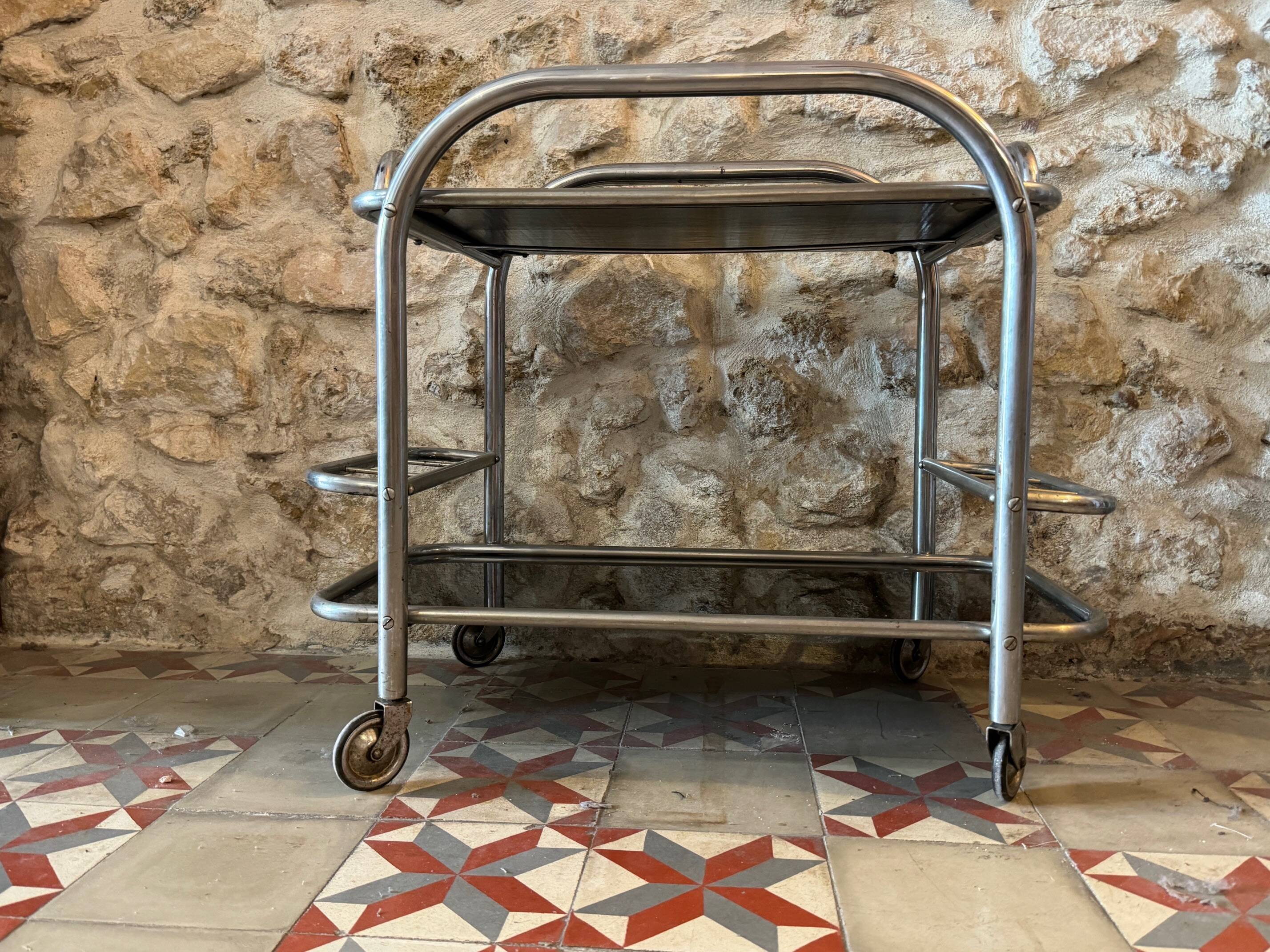 Art Deco drinks trolley 1930