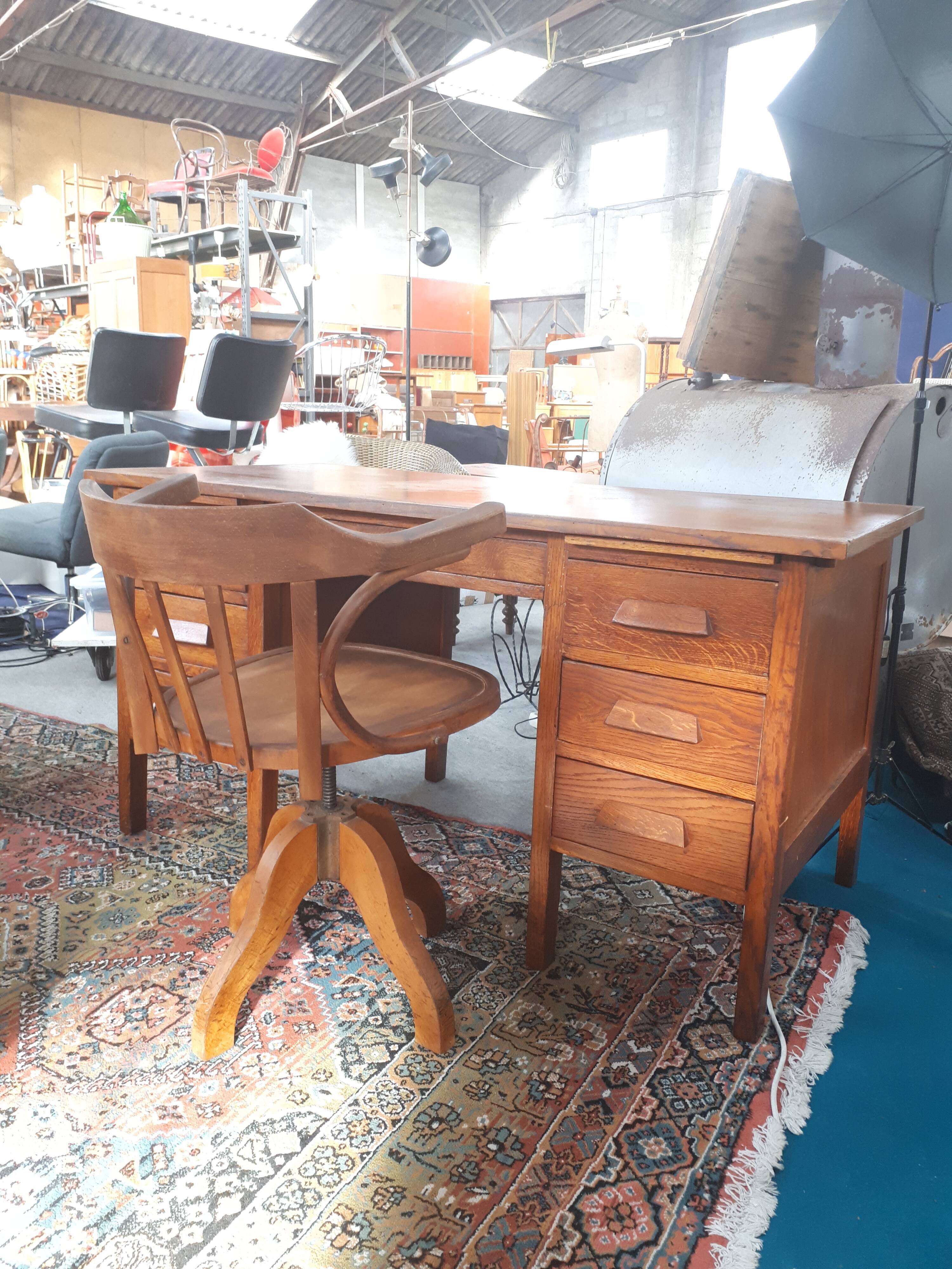 Furniture office of former trade stone 1950s