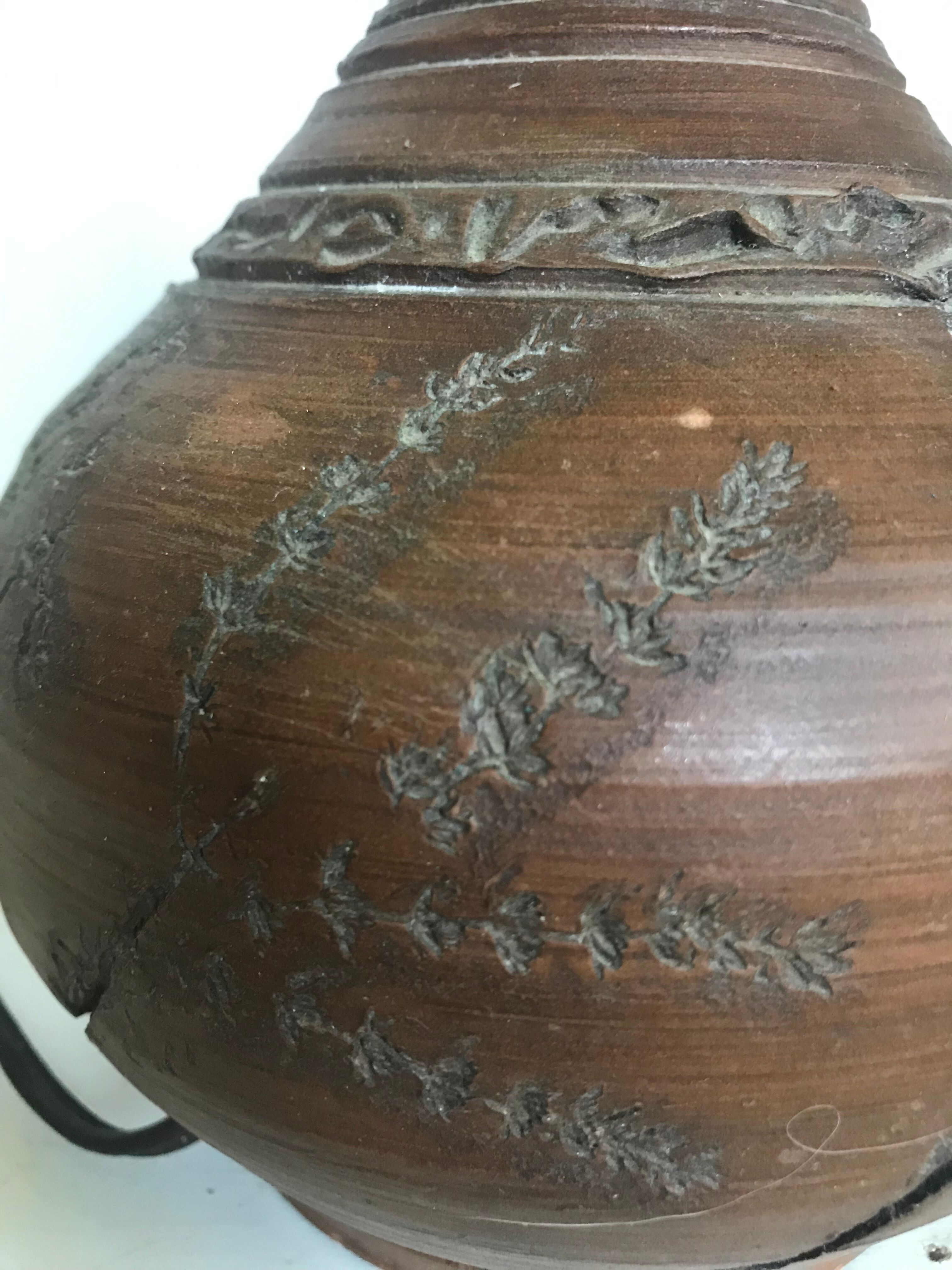 Vintage ceramic lamp