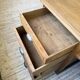 1950s oak office counter