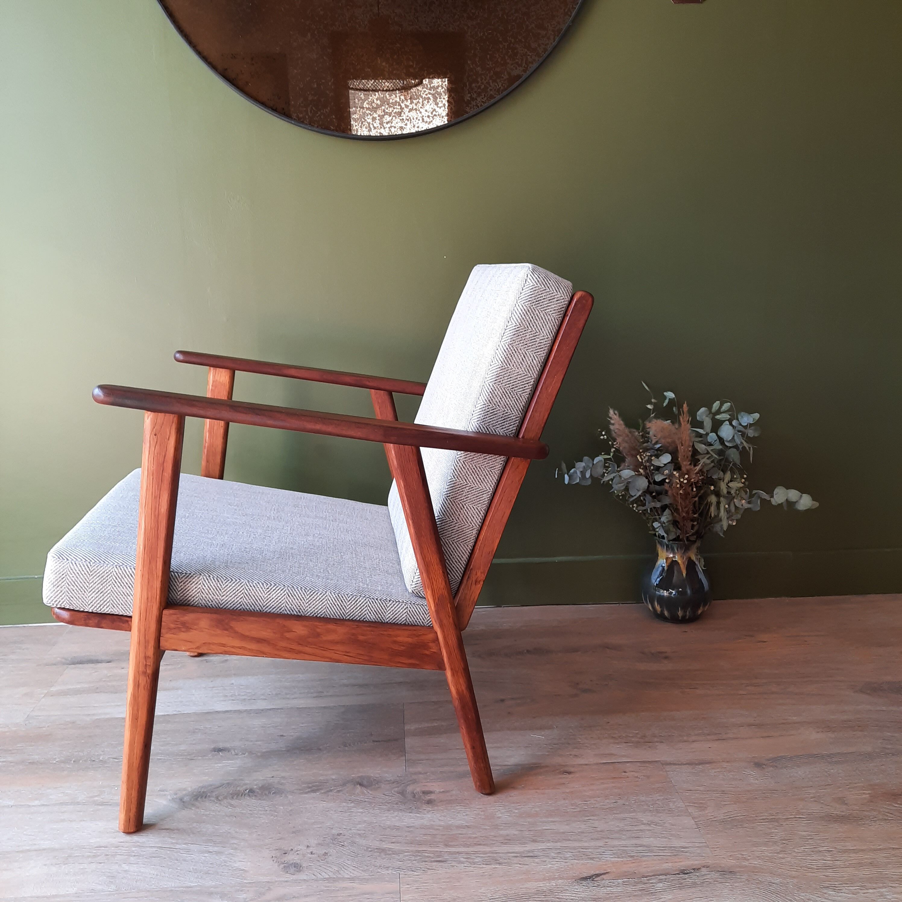 Pair of Scandinavian armchairs