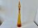 Genie bottle Empoli Murano Italy Vintage amber 1950
