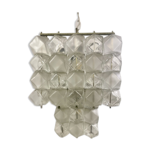 lustre en verre 1960