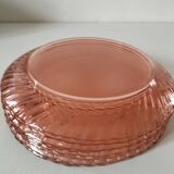 Arcoroc orange pink plates