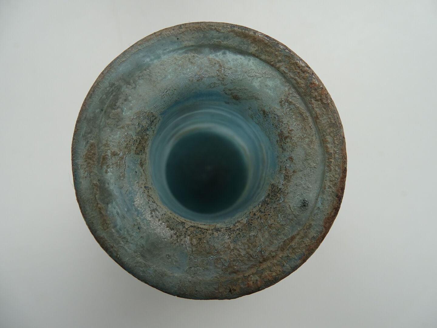 Miniature vase Scavo Seguso Vetri d'Arte iridescent glass Murano 1950