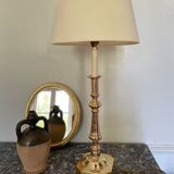 Persimmon glazed terracotta oil jar