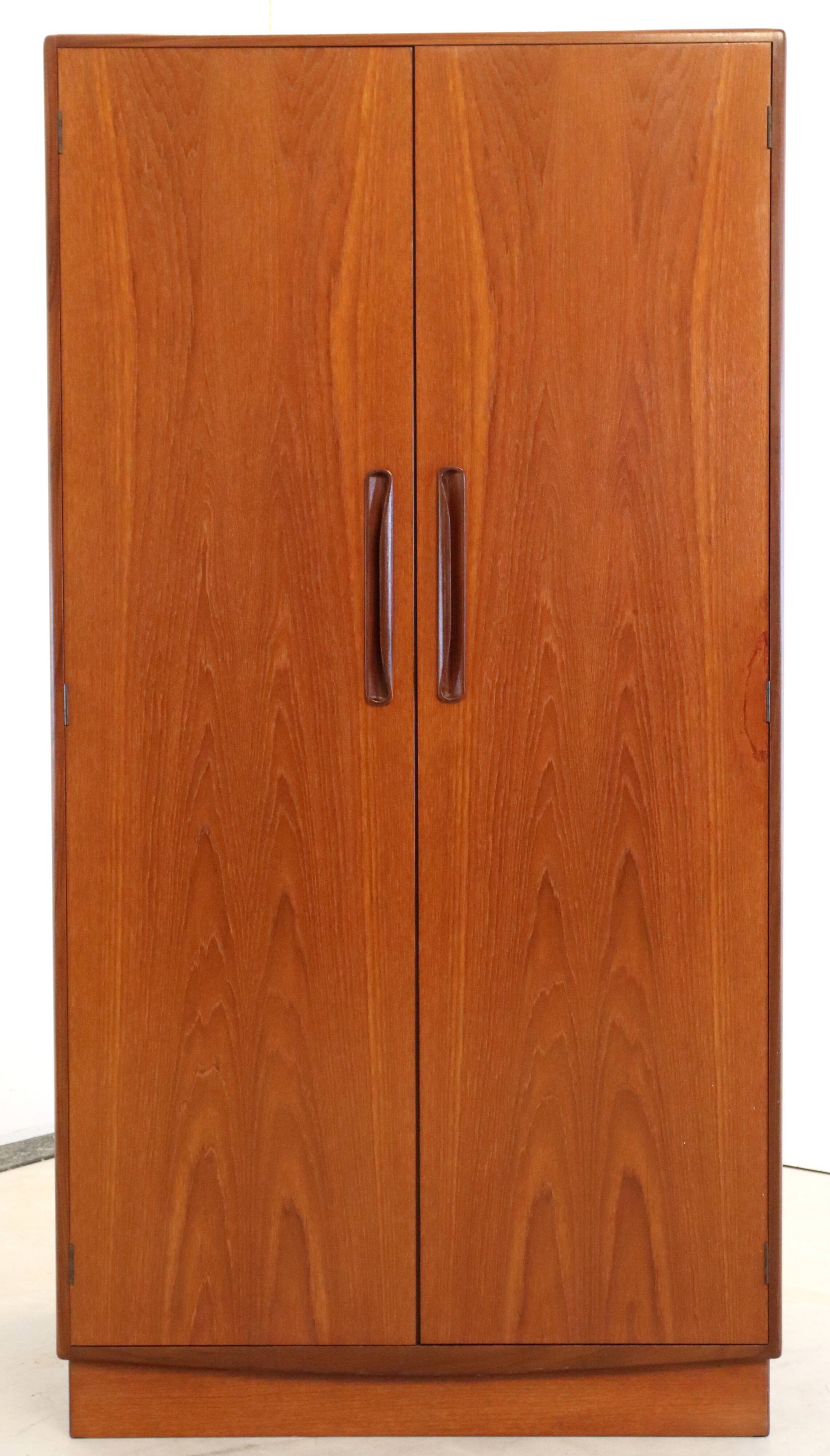 G-Plan vintage mid century wardrobe 'Heswell'
