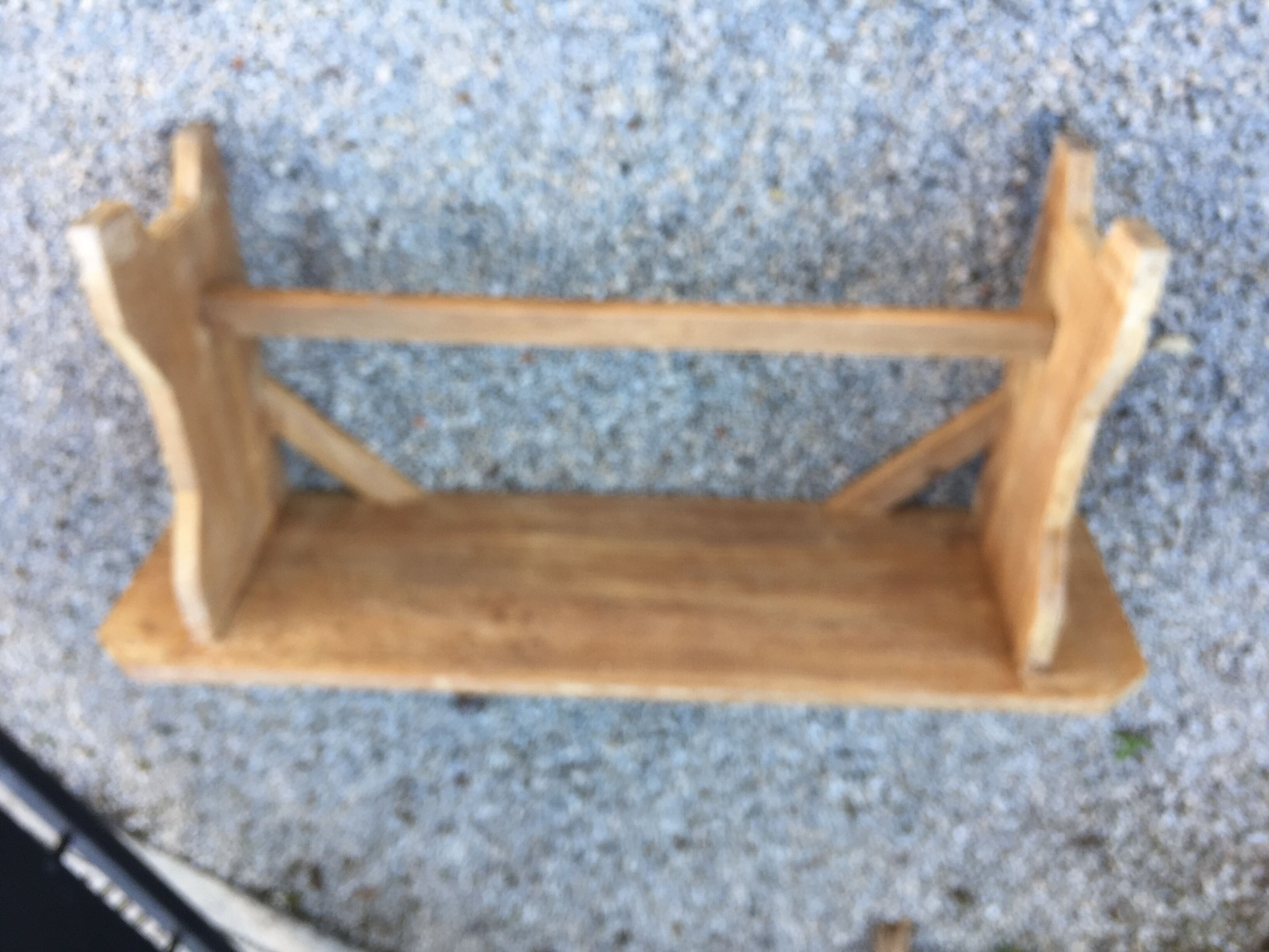 Vintage oak benches