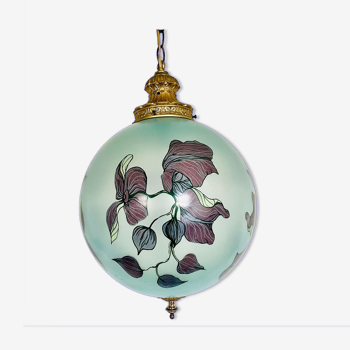 Art Deco glass pendant