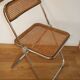 2 plia rattan chairs by piretti
