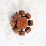 Scandinavian teak spice wheel digsmed 1964