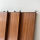 Scandinavian teak wall shelf bookcase ED. Tomado, Holland 1950