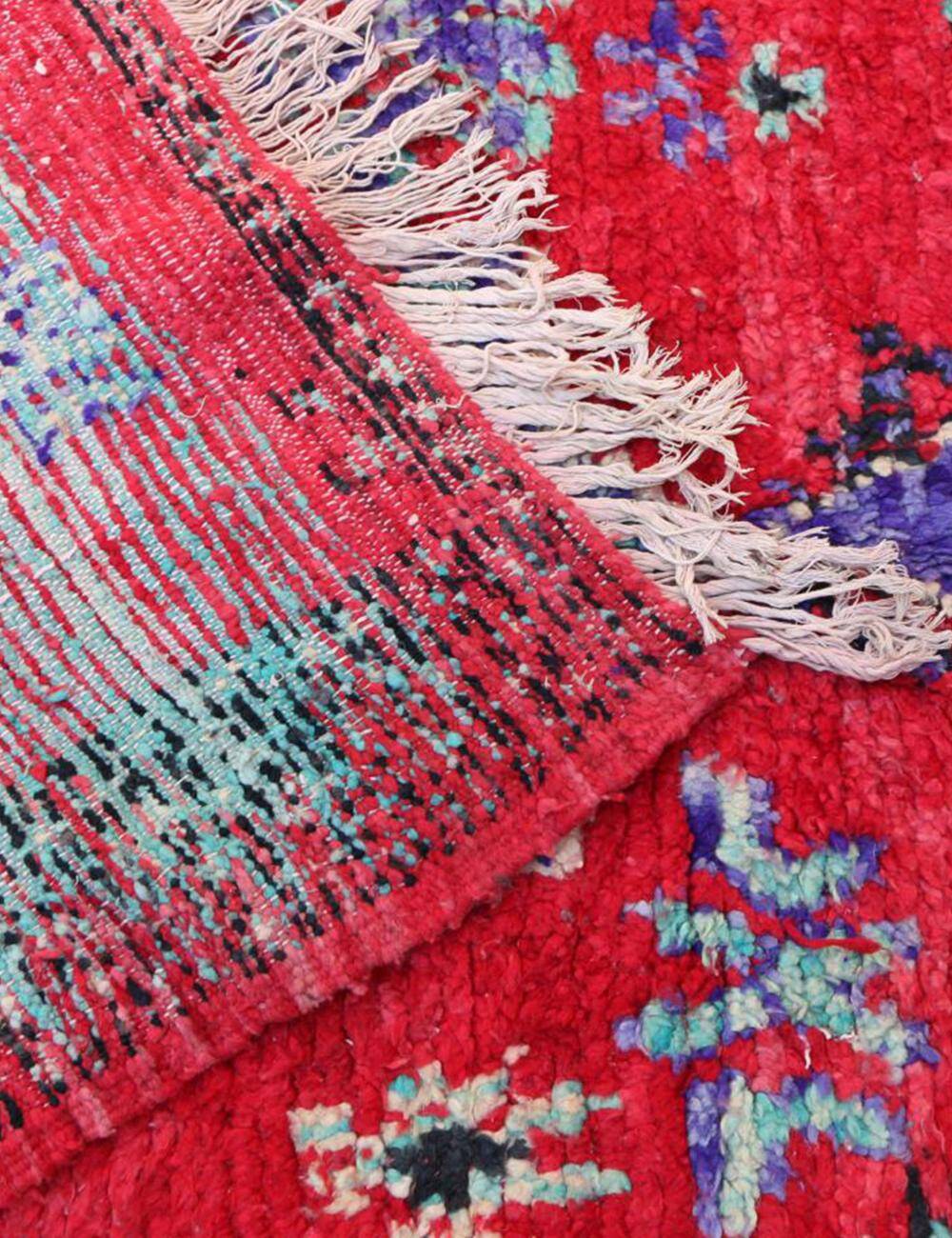 Tapis Vintage Rouge Berbère - 318 x 147 cm