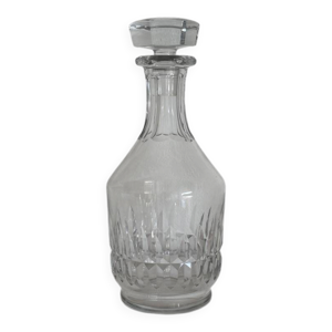 Carafe en cristal taillé