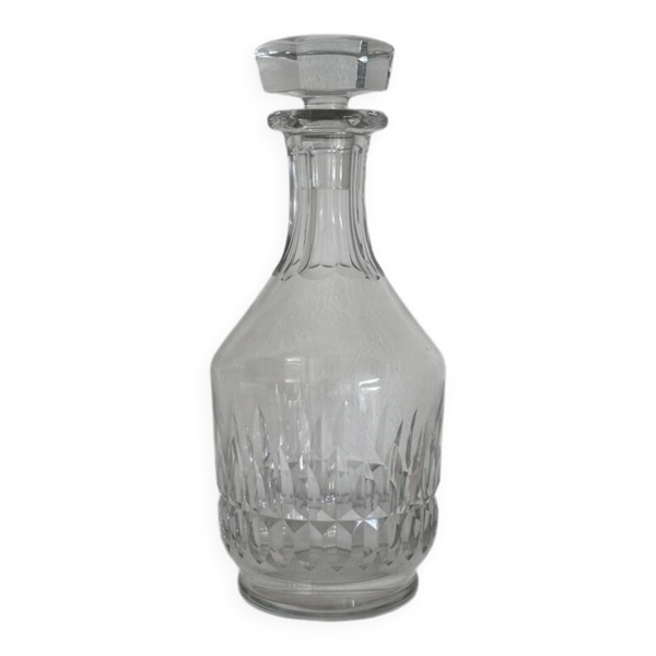 Carafe en cristal taillé de Baccarat – Estampillée et numérotée