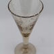 Set de 4 verres à pied en bulle de Biot
