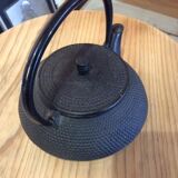 Cast iron teapot