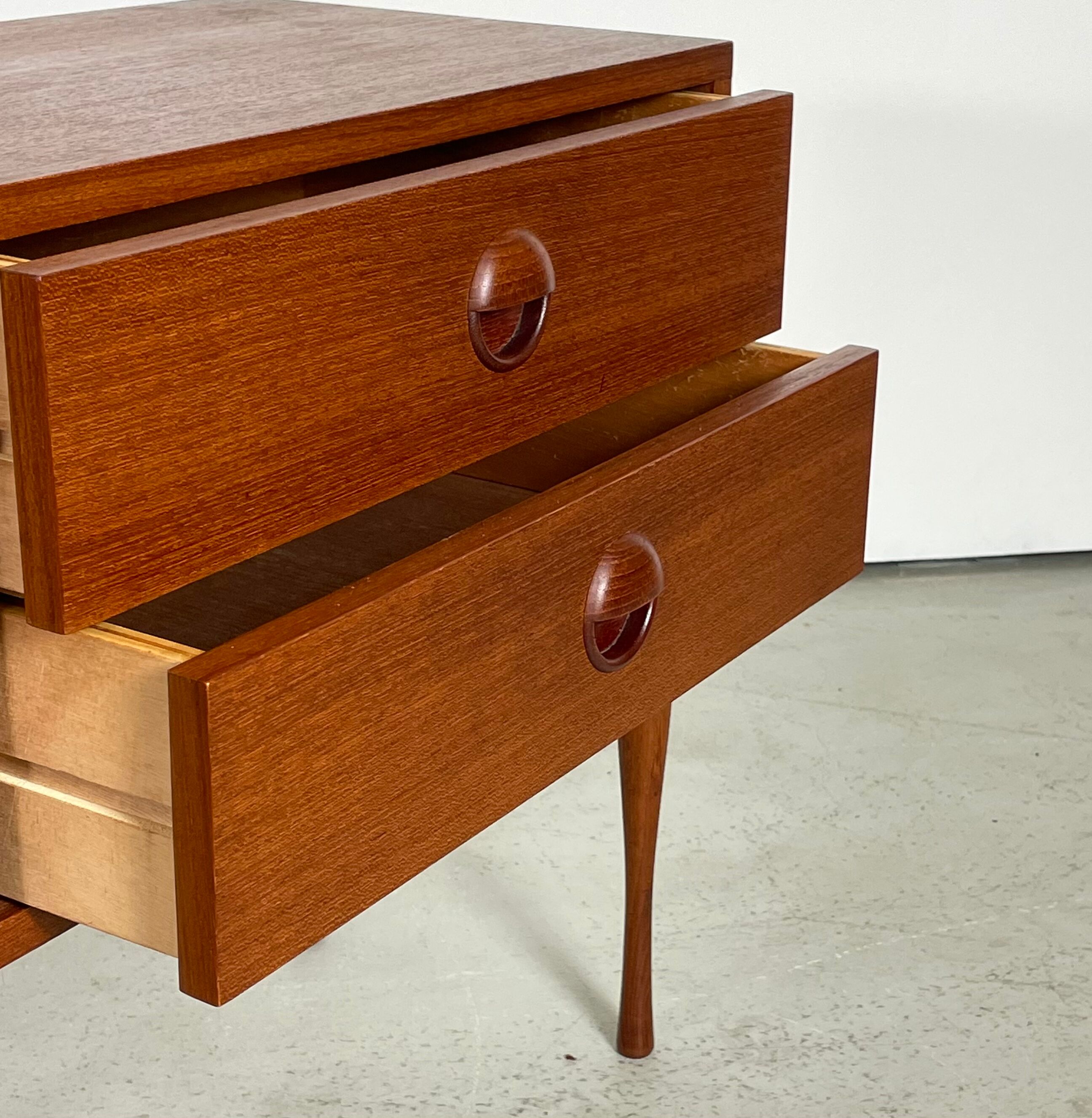 Small Danish Teak Chest of drawers 1960s